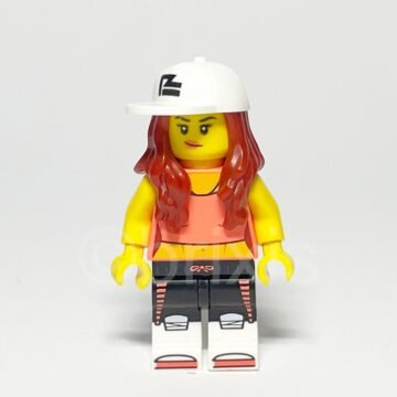 Lego Minifigur COL359 Breakdancer Vorderansicht