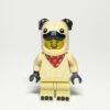 LEGO Collectible: Pug Costume Guy (COL378) - Lego Minifigur COL378 Pug Lego Minifigur COL378 Pug Vorderansicht
