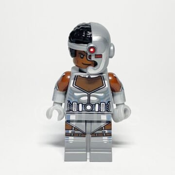 Lego Minifigur COLSH09 Cyborg Vorderansicht