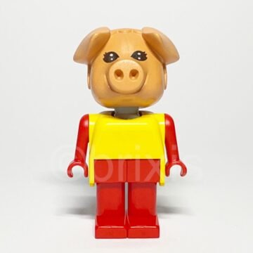 Lego Minifigur FAB11E Fabuland Pig Vorderansicht
