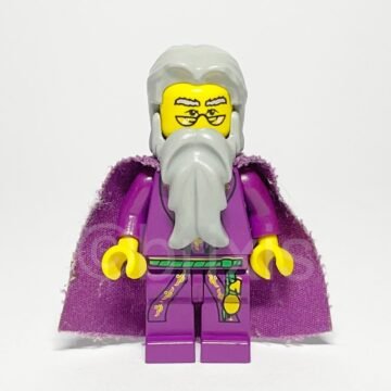 Lego Minifigur HP008 Albus Dumbledore Vorderansicht