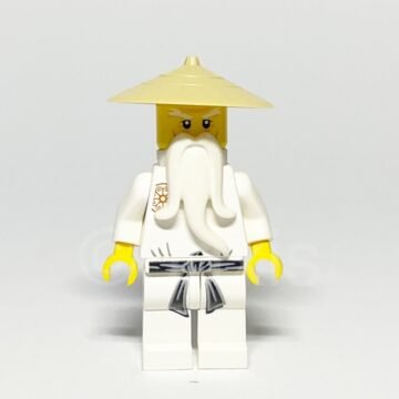 Lego Minifigur NJO002 Wu Sensei Vorderansicht