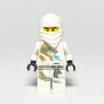 Lego Minifigur NJO018 Zane DX Vorderansicht