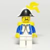 Lego Minifigur PI004 Imperial Soldier Vorderansicht
