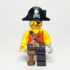 Lego Minifigur PI022 Pirat Vorderansicht