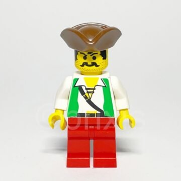 Lego Minifigur PI049 Pirat Vorderansicht