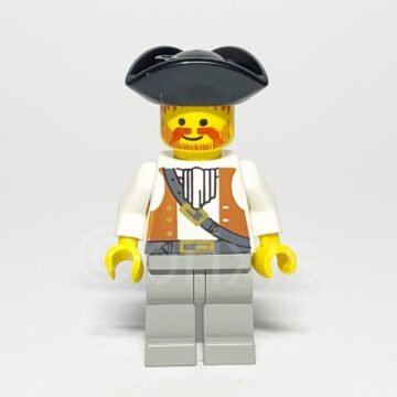 Lego Minifigur PI053 Pirat Vorderansicht