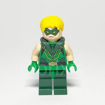 Lego Minifigur SH0153 Green Arrow Vorderansicht