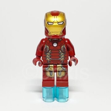 Lego Minifigur SH0167 Iron Man Vorderansicht