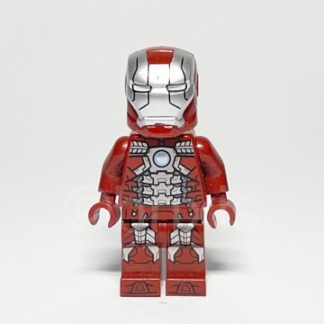 Lego Minifigur SH0566 Iron Man Vorderansicht