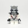 Lego Minifigur SH0569 Rocket Raccoon Vorderansicht