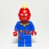 LEGO Super Heroes: Captain Marvel (SH0641) - Lego Minifigur SH0641 Captain Marvel Lego Minifigur SH0641 Captain Marvel Vorderansicht