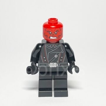 Lego Minifigur SH0652 Red Skull Vorderansicht