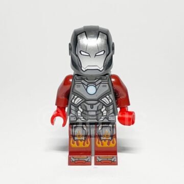 Lego Minifigur SH0654 Iron Man Vorderansicht