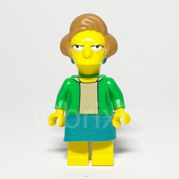 Lego Minifigur SIM040 Edna Krabapple Vorderansicht