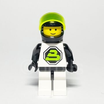 Lego Minifigur SP002 Blacktron 2 Vorderansicht