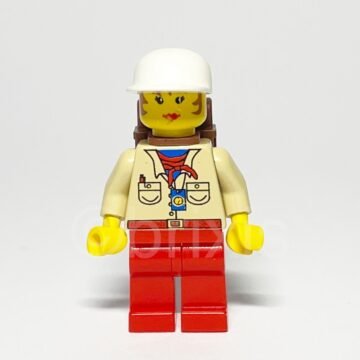 Lego Minifigur STU012 Miss Gail Storm Vorderansicht