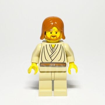 Lego Minifigur SW0055 Obi Wan Kenobi Vorderansicht