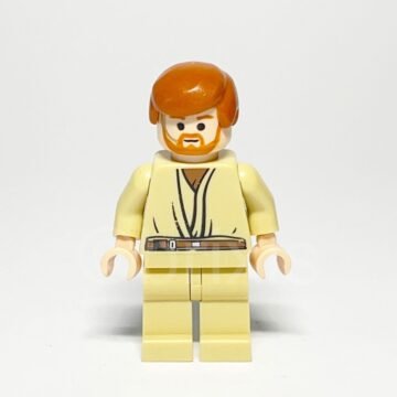Lego Minifigur SW0162 Obi Wan Kenobi Vorderansicht
