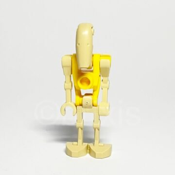 Lego Minifigur SW0184 Battle Droid Commander Vorderansicht