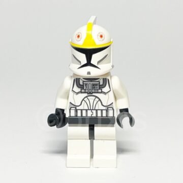 Lego Minifigur SW0191 Clone Trooper Pilot Vorderansicht