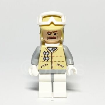 Lego Minifigur SW0258 Hoth Officer Vorderansicht