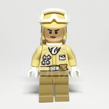 Lego Minifigur SW0259 Hoth Rebel Trooper Vorderansicht