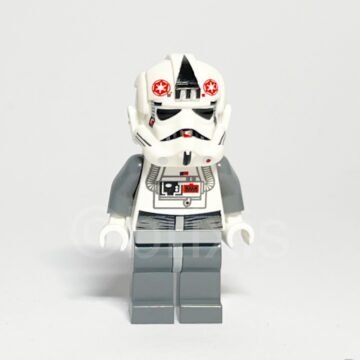 Lego Minifigur SW0262 AT AT Driver Vorderansicht