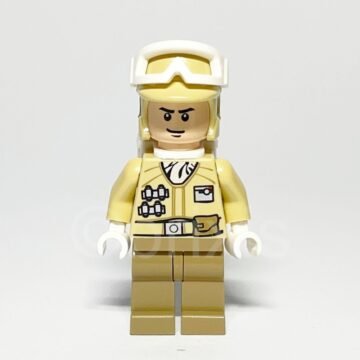 Lego Minifigur SW0291 Hoth Rebel Trooper Vorderansicht