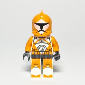 Lego Minifigur SW0299 Clone Bomb Squad Trooper Vorderansicht