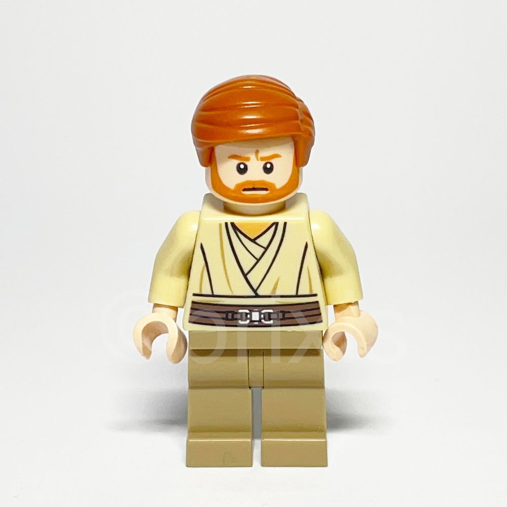 LEGO Star Wars: Obi-Wan Kenobi (SW0362) - Lego Minifigur SW0362 Obi Wan Kenobi Lego Minifigur SW0362 Obi Wan Kenobi Vorderansicht