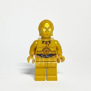 Lego Minifigur SW0365 C 3PO Colorful Vorderansicht