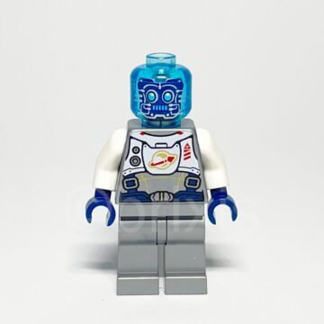 Lego Minifigur TWN401 Cyber Drone Robot Vorderansicht