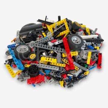 lego technik teile gemischt konvolut Vorderansicht