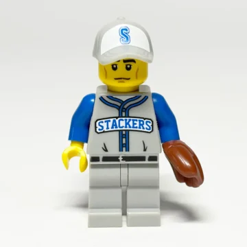 LEGO Collectible Minifigures: Baseball Fielder (COL157) gebraucht von bolino