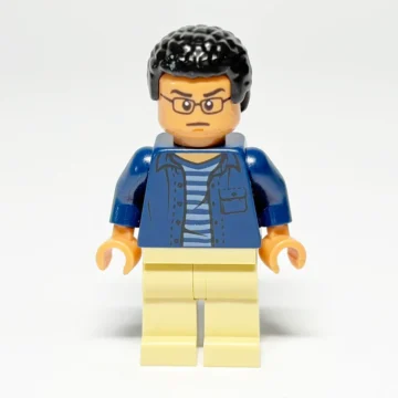 Lego Jurassic World Franklin Webb Jw022 gebraucht – Vorderansicht