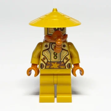 LEGO NINJAGO Minifigur Temple Guard (NJO0943) gebraucht - Vorderansicht