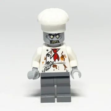 LEGO Monster Fighters Minifigur Zombie Chef (MOF019) gebraucht - Vorderansicht
