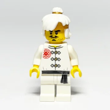 LEGO NINJAGO Minifigur Wu Teen (NJO0555) gebraucht - Vorderansicht