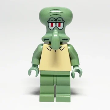 LEGO Spongebob Squarepants Minifigur Squidward (BOB020) gebraucht - Vorderansicht
