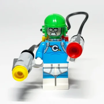 LEGO Super Heroes Minifigur Condiment King (SH0488) gebraucht - Vorderansicht
