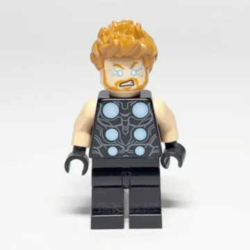 LEGO Super Heroes Minifigur Thor (SH0502) gebraucht - Vorderansicht