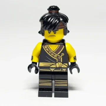 LEGO The Lego Ninjago Movie Minifigur Cole (NJO0323) gebraucht - Vorderansicht